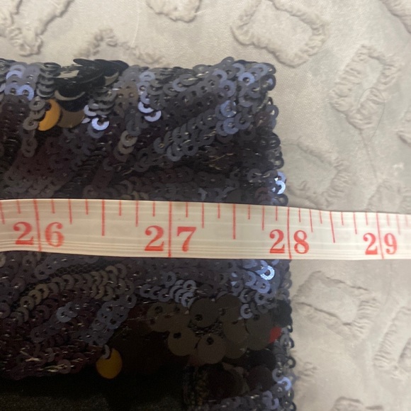 Boohoo Plus Size Sequins Skirt Size 14 - Picture 8 of 9